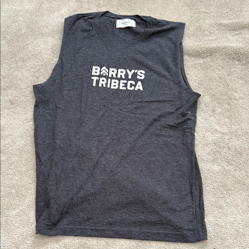 Barry's Tribeca Sleeveless Gray Shirt muscle tank